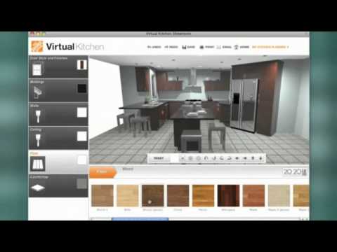 Virtual Kitchen Designer on Depot Kitchen Design Tool   The Home Depot Kitchen Design Tool Virtual