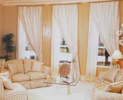 Home Design on Cheap Window Treatment Ideas Miscellaneous Living Room Home Design