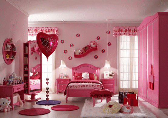 Decorating Girls Bedroom SweetHomeDesignIdeas.