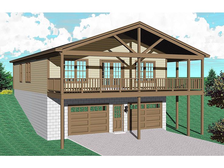 Garage Plans And Garage Designs By Design Connection 2423