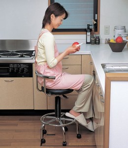 Kitchen Chairs with Casters
