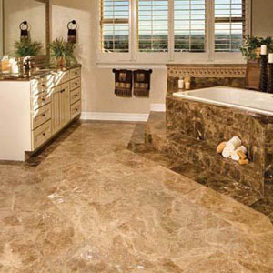 Marble Flooring as an Option for Bathroom Flooring