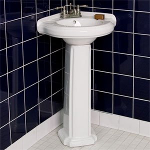 Pedestal Sink for Smaller Bathroom