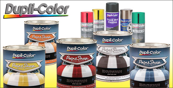 Duplicolor Paint Shop Colors Options
