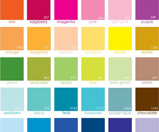 Lowe’s Paint Color Chart