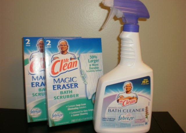 Mr. Clean Bathroom Scrubber Purchase