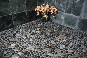 Stone natural best flooring for bathrooms idea