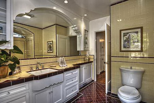 The Built-in-Sinks Countertops for Bathroom