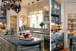 The Charm of Victorian Kitchen Design Cabinets