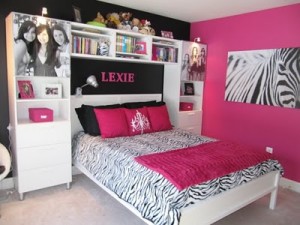 Pinky Girls Bedroom