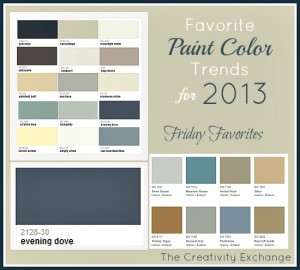 Popular Interior Colors 2013  Room Paint Ideas