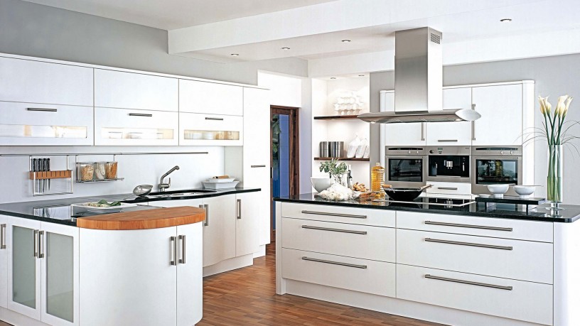 Frescho white fitted kitchen